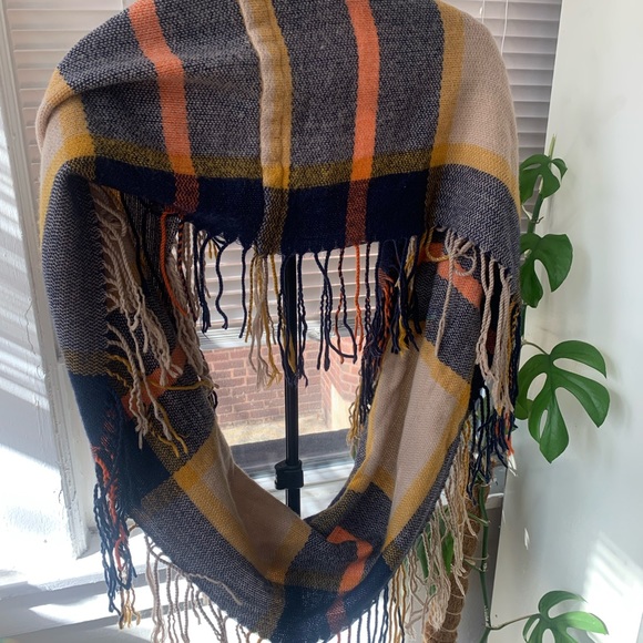 Plaid Infinity Scarf - Unbranded - Picture 3 of 4